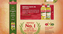Desktop Screenshot of bertolli.asia